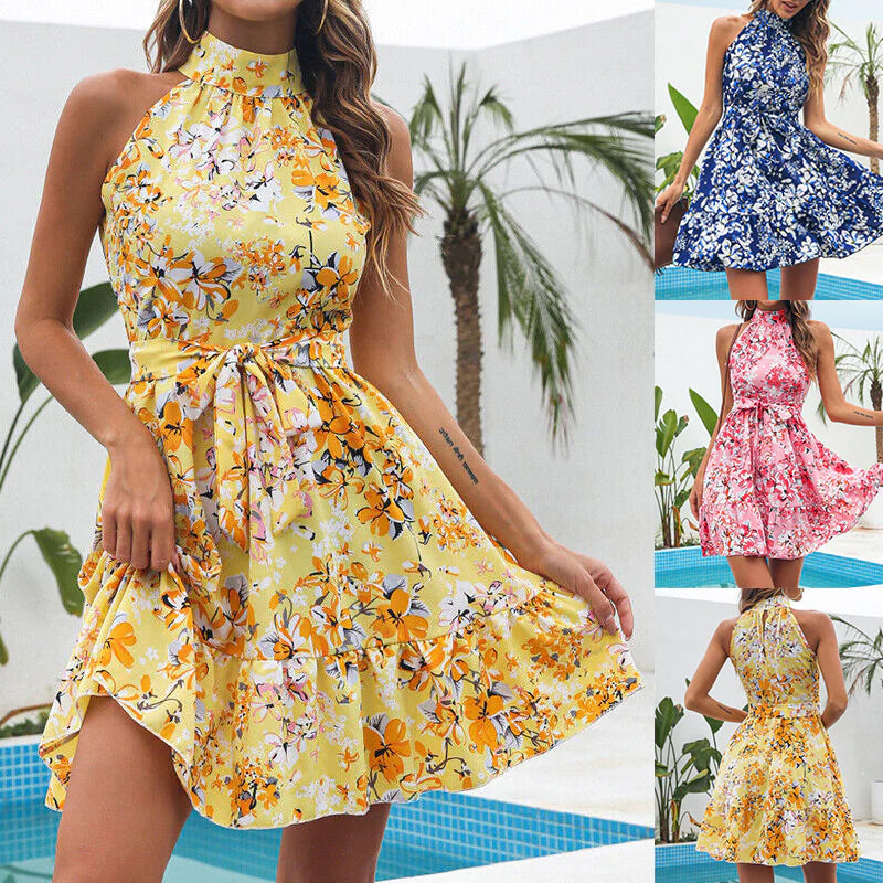 Sweet Floral Fiesta: The Dress That’s More Fun Than a Garden Party with Ribbons and Ruffles!