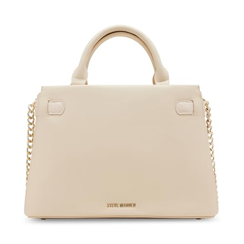 Steve Madden Roxanne Smooth Satchel with Patent Belt