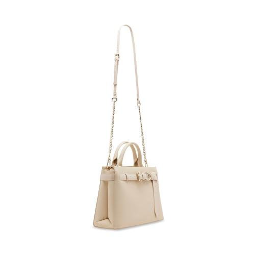 Steve Madden Roxanne Smooth Satchel with Patent Belt