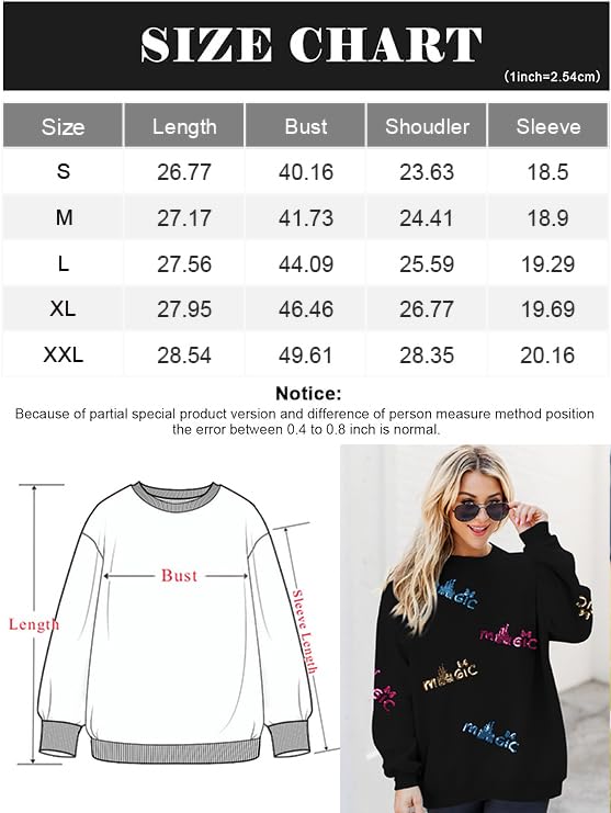 UNIQUEONE Bow Sweatshirt Womens Magic Kingdom Tee Shirt Colorful Pastel Bows Graphic Sweatshirts Oversized Holiday Pullover