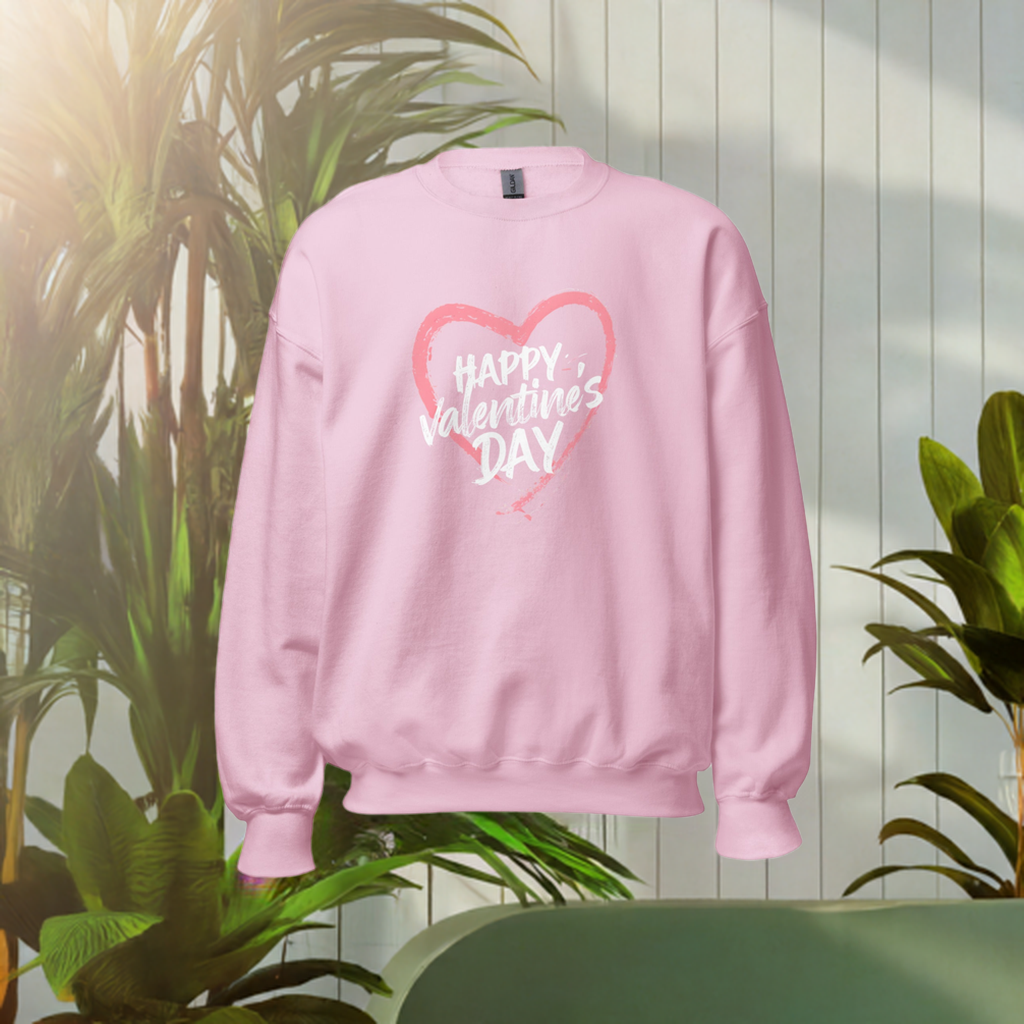 Pink Heart Sweatshirt